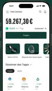 Bitpanda App: Screenshot 1