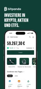 Bitpanda: offizielle App-Store-Ansicht 1