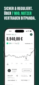 Bitpanda: offizielle App-Store-Ansicht 5