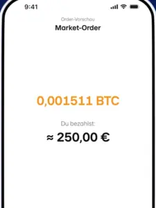 Bitvavo App: Screenshot 4