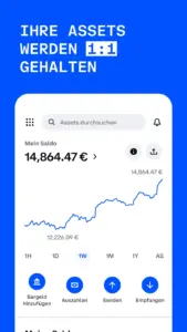 Coinbase: offizielle App-Store-Ansicht 2