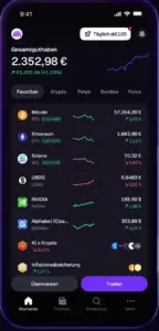 Kraken App: Screenshot 1
