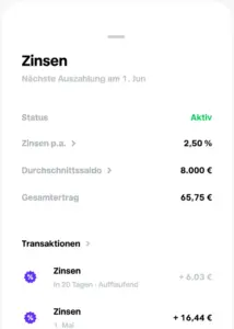 Trade Republic App: Screenshot 2