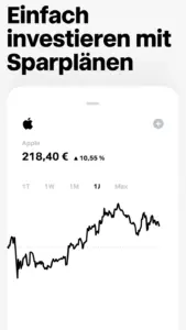 Trade Republic: offizielle App-Store-Ansicht 4