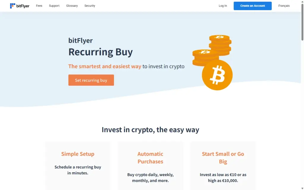 bitFlyer Screenshot