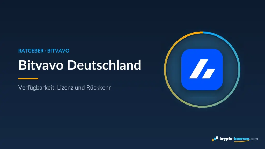 Titelbild „Bitvavo Deutschland“ mit dem App-Symbol von Bitvavo