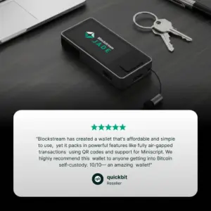 Blockstream Jade Plus – Ansicht 1