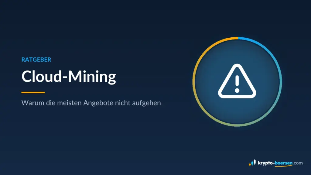 Titelbild „Cloud-Mining“ – Ratgeber von Krypto-Boersen.com