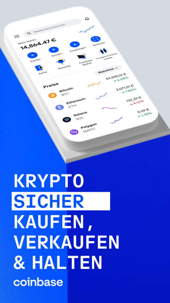 Sparplan bei Coinbase