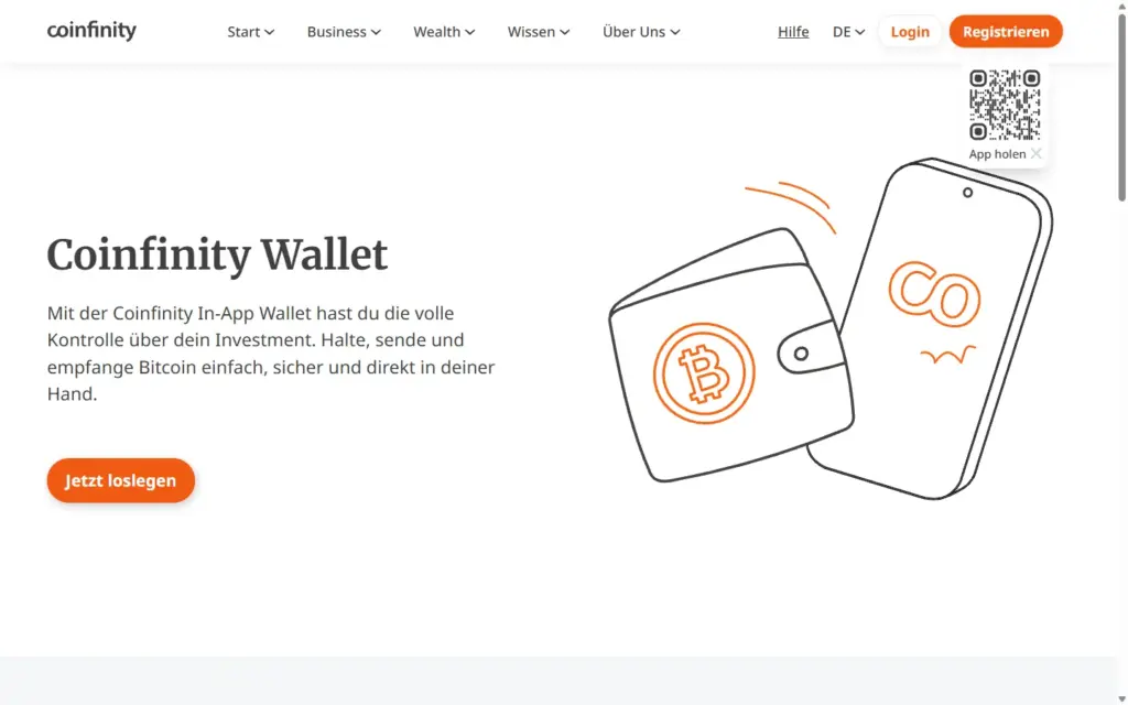 Coinfinity Screenshot