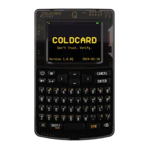 Coldcard Q – Ansicht 1