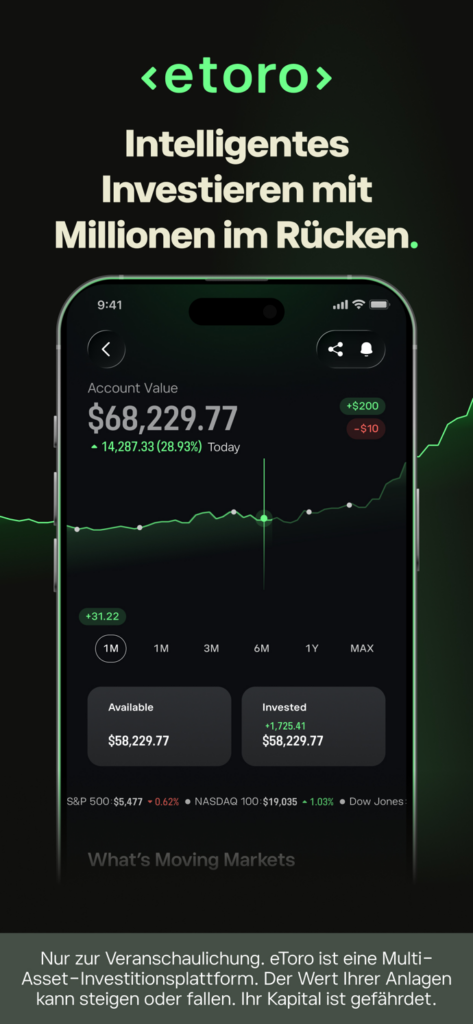 Sparplan bei eToro