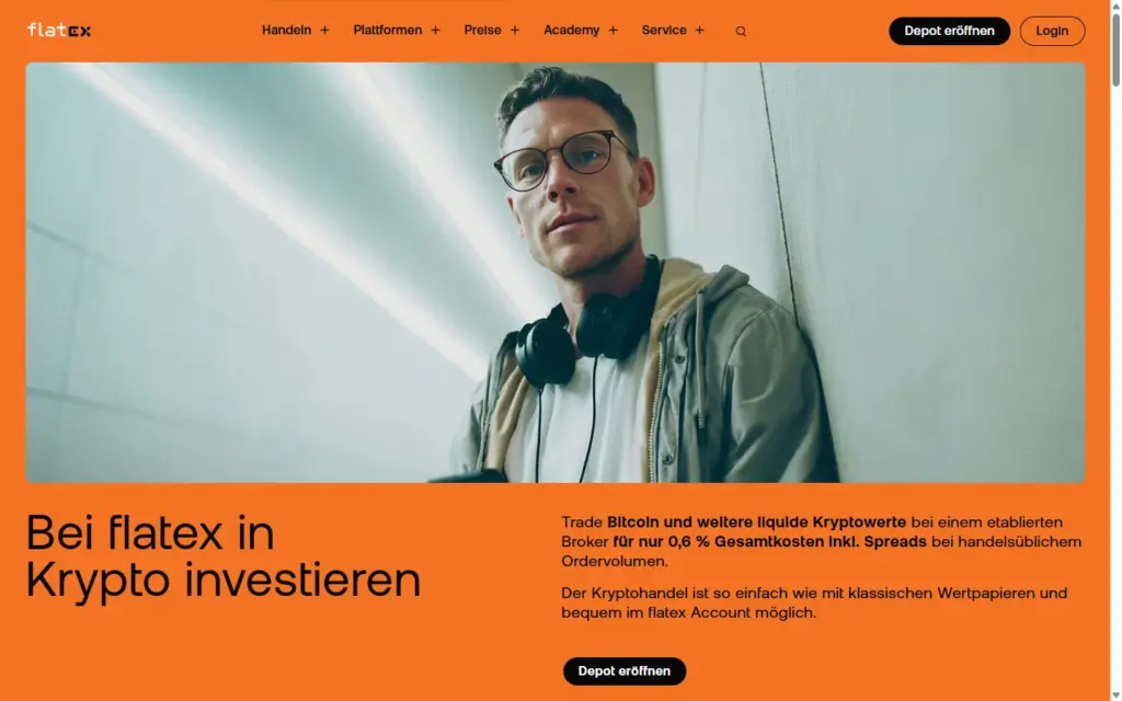 flatex Screenshot