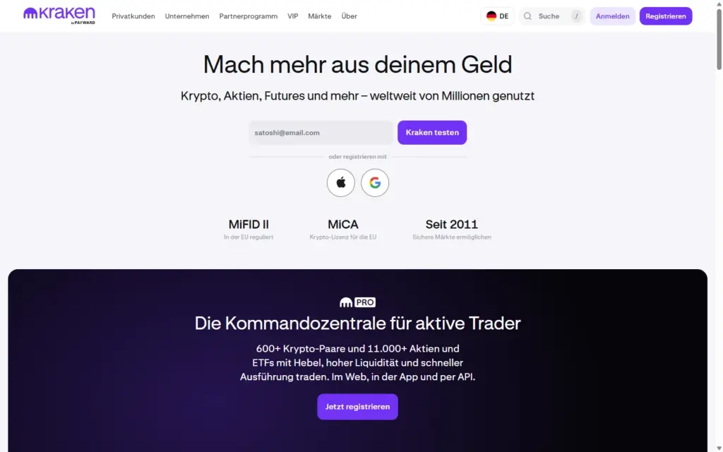 Kraken Screenshot