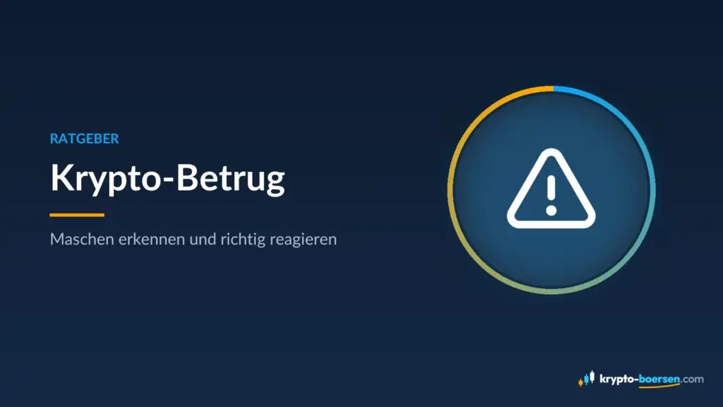 Titelbild „Krypto-Betrug“ – Ratgeber von Krypto-Boersen.com