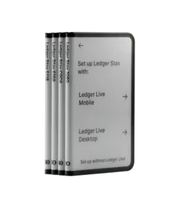 Ledger Stax – Ansicht 3