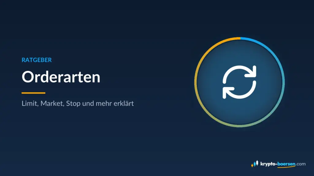 Titelbild „Orderarten“ – Ratgeber von Krypto-Boersen.com