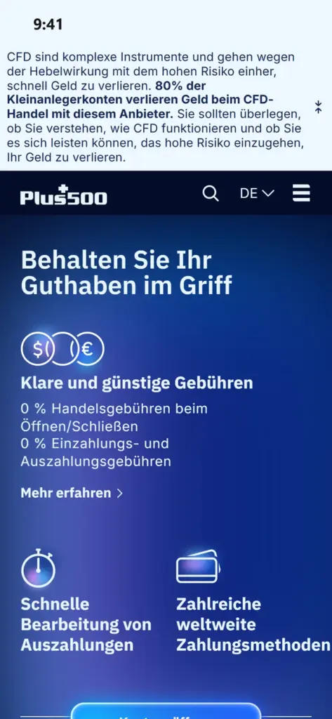 Plus500 App