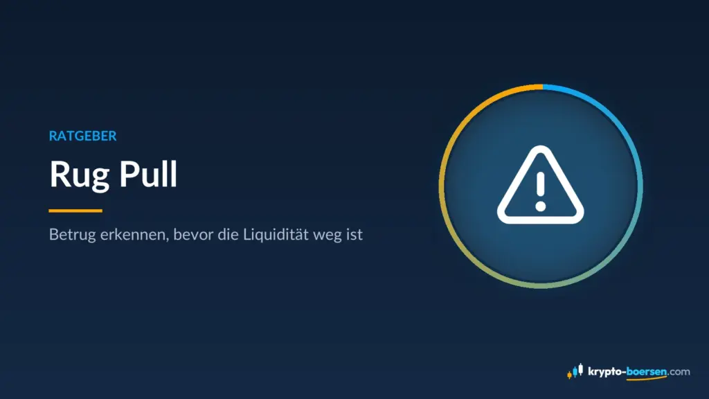 Rug Pull: So erkennst du den Krypto-Betrug, bevor der Teppich weg ist