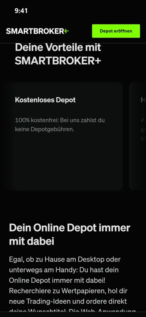 Smartbroker+ App