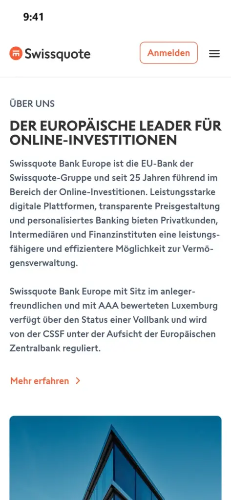 Swissquote App