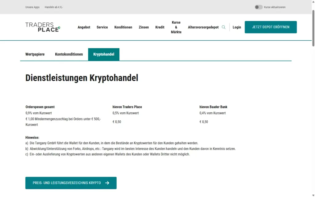 Traders Place Screenshot