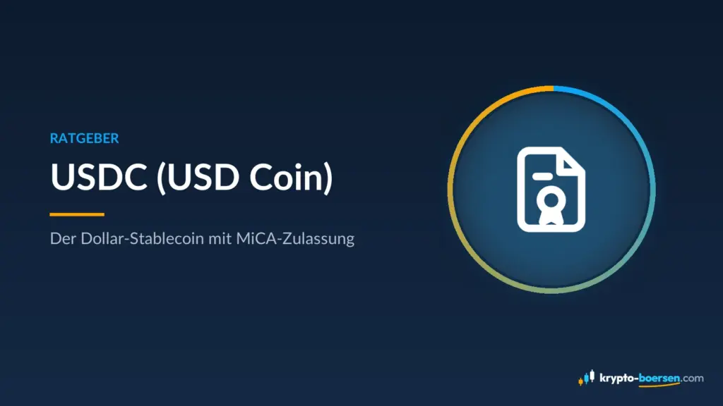 USDC (USD Coin) – Titelbild Ratgeber