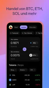 Phantom Wallet: offizielle App-Store-Ansicht 3